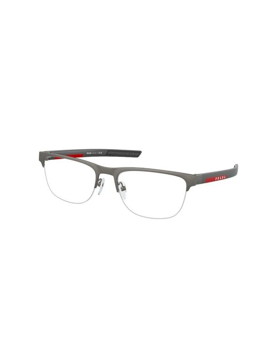 Prada Linea Rossa Accessories - PRADA LINEA ROSSA EYEWEAR PS51QV 1BO1O1 55 GunmetalHalf Rim Frmae